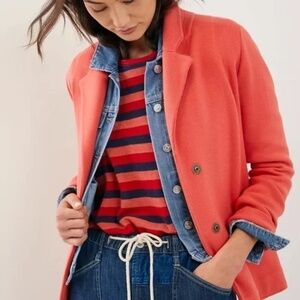 Anthropologie Maeve Benni Sweater-Knit Blazer, Size Medium